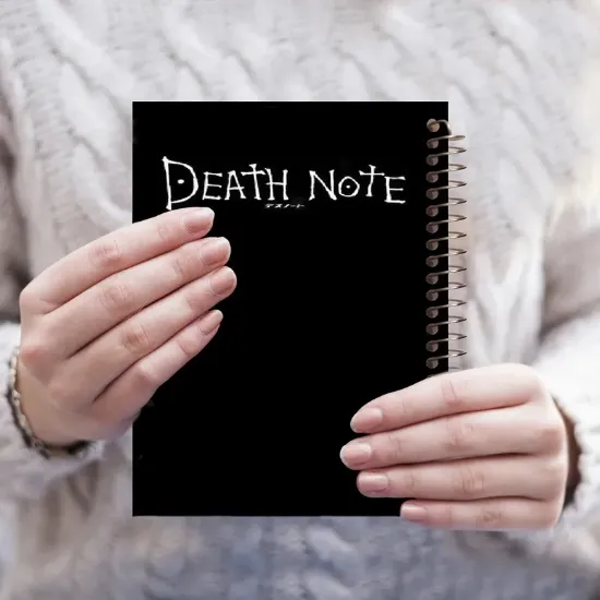دفتر مشق ۱۰۰ برگ مشایخ طرح دفترچه مرگ مدل انیمه Death Note