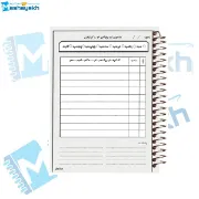 تصویر  دفتر چک لیست روزانه مشایخ مدل مهندس در حال نقشه کشی کد DM894